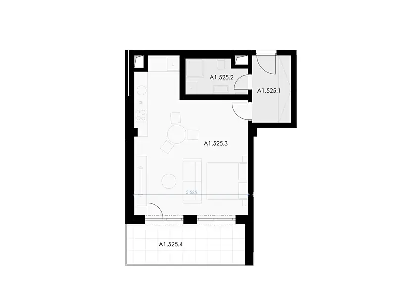 Prodej bytu 1+kk 49 m², Karlovy Vary – náhled fotky 3