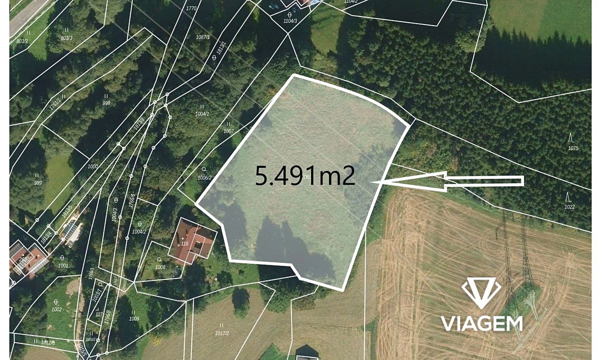Prodej zahrady 5491 m² – fotografie 2