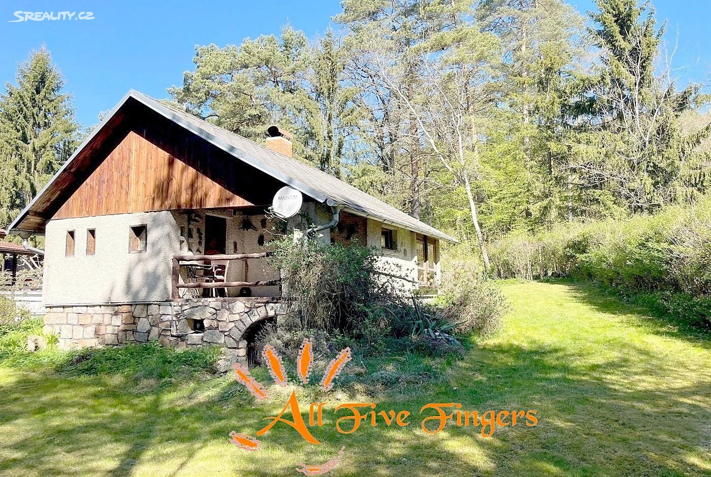 Pronájem  chaty 80 m², pozemek 479 m², Černé Voděrady
