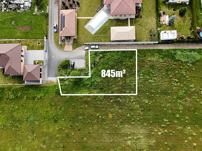 Prodej stavebního pozemku 845 m², Veselá – náhled fotky 3