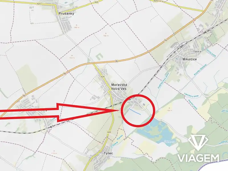 Prodej pole 9927 m², Moravská Nová Ves – náhled fotky 3