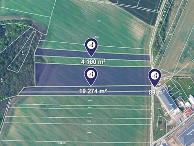 Prodej pole 22581 m²