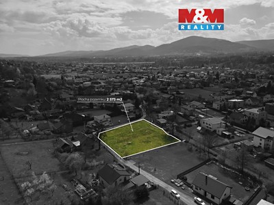 Prodej  stavebního pozemku 2 573 m²