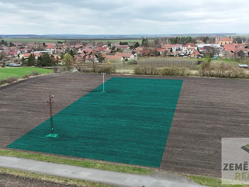 Prodej stavebního pozemku 5632 m², Kněžice – náhled fotky 2
