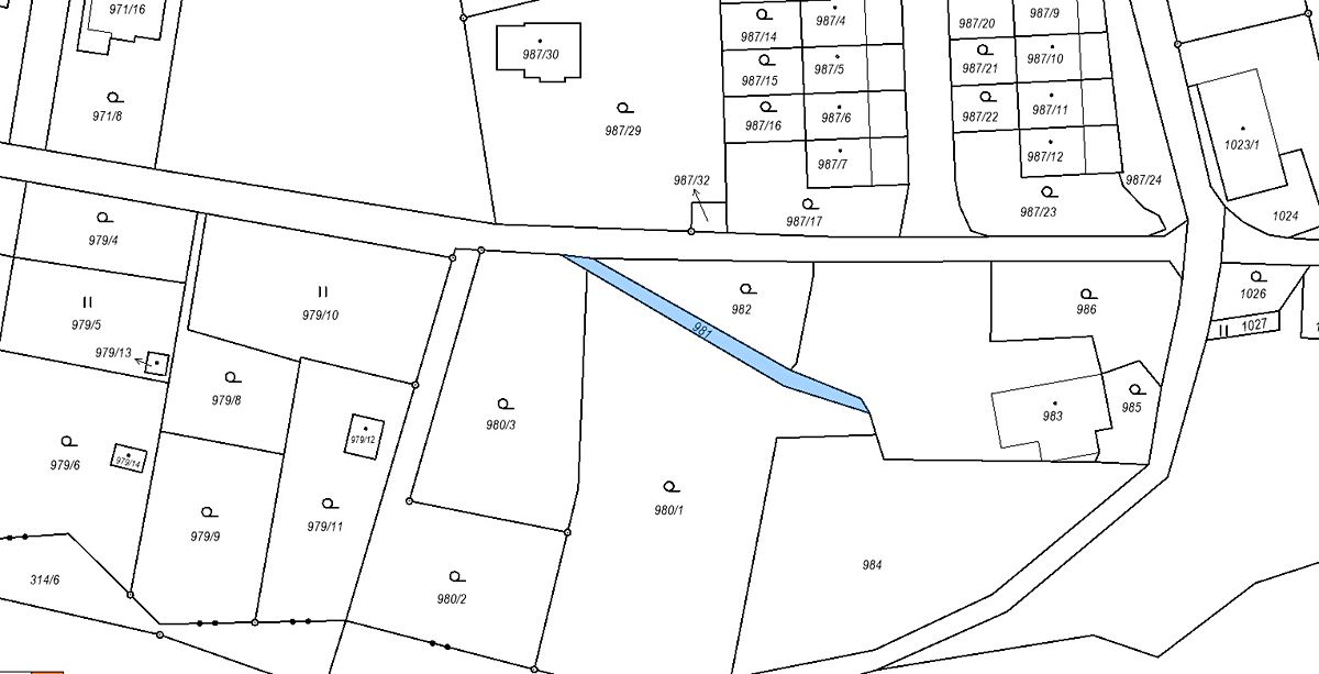 Prodej pozemku 125 m², Děčín – fotka 1 z 3