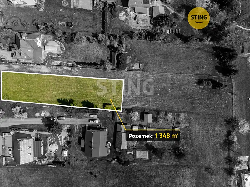 Prodej stavebního pozemku 1348 m², Horní Bludovice – náhled fotky 1
