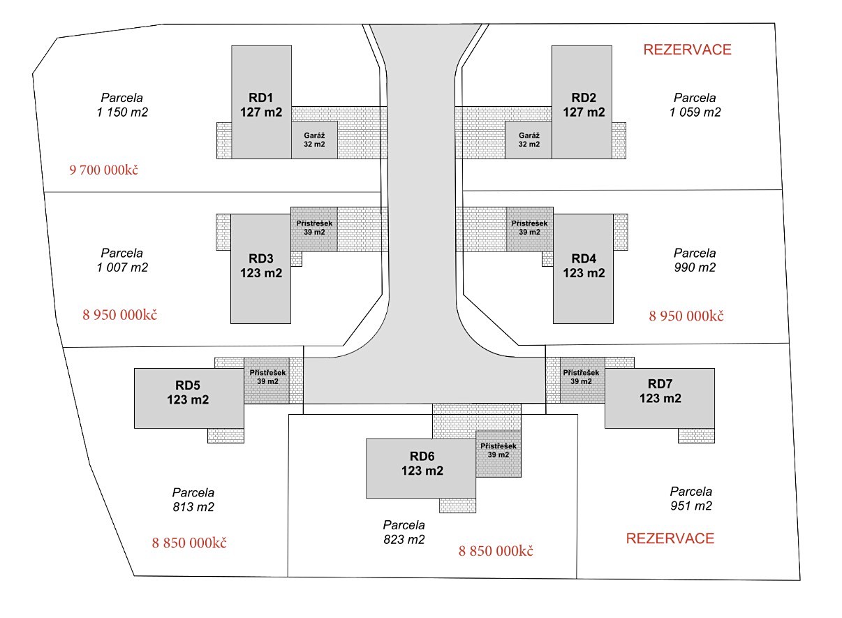 Prodej  rodinného domu 125 m², pozemek 823 m² – pohled 2