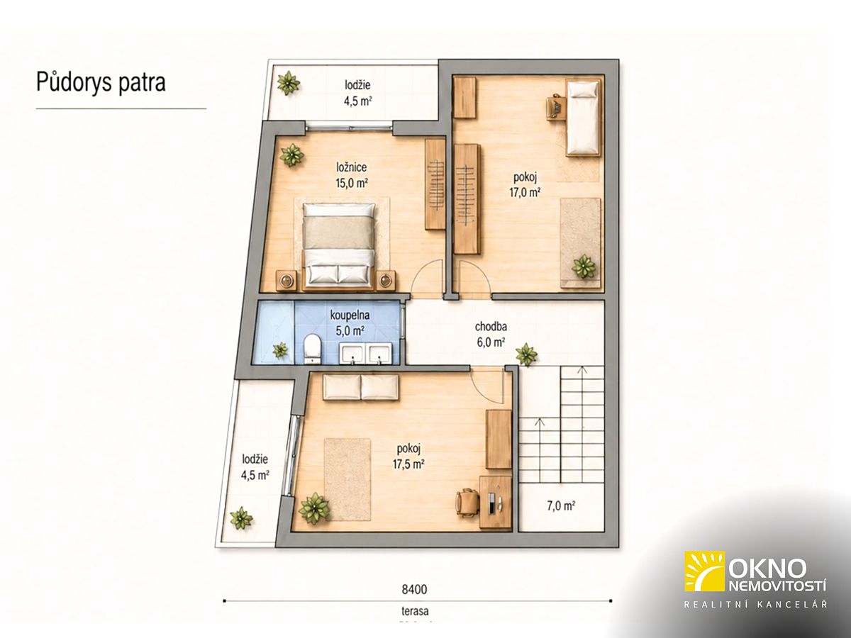 Prodej stavebního pozemku 383 m² – fotografie 3