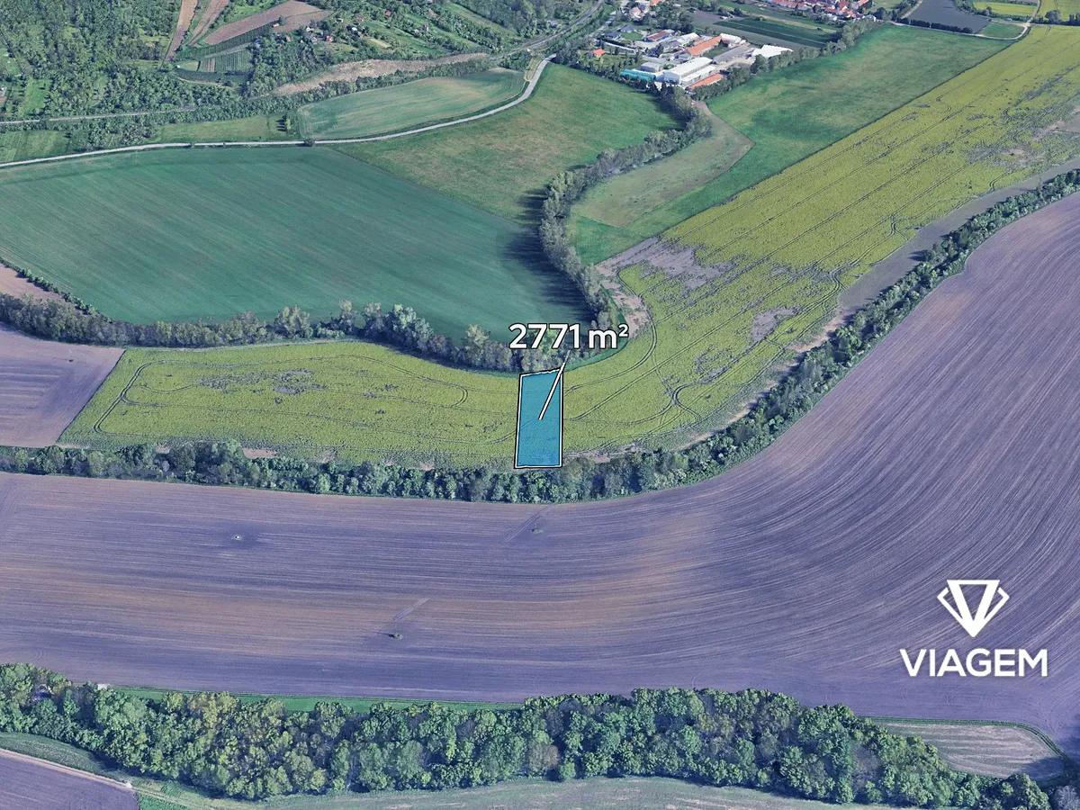 Prodej pole 2771 m²