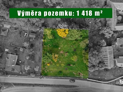 Prodej  stavebního pozemku 1 418 m² — photo 5