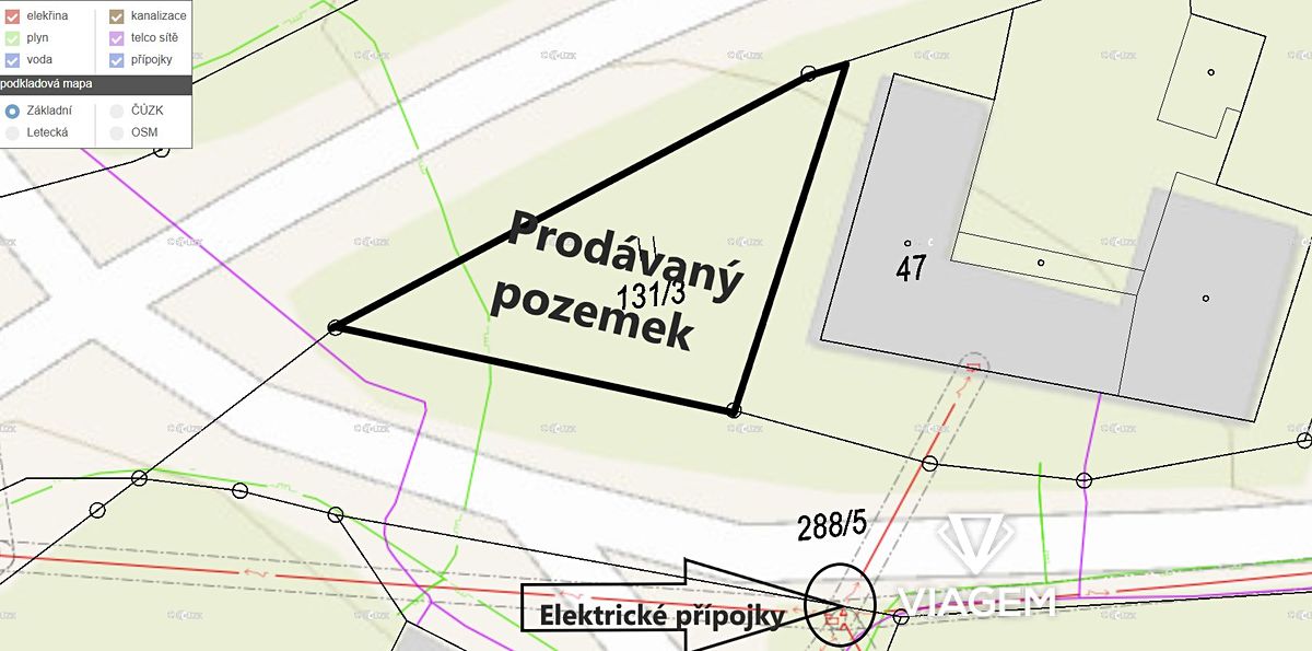 Prodej zahrady 345 m² – fotografie 3