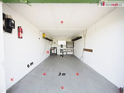Pronájem garáže 21 m²