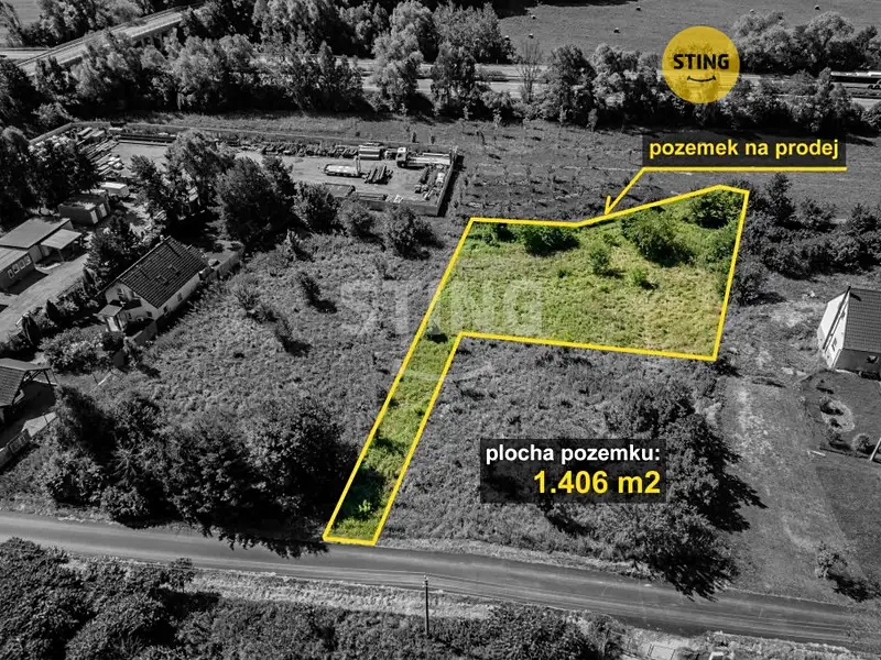 Prodej stavebního pozemku 1406 m², Ostrava – náhled fotky 1