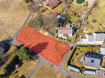 Prodej  stavebního pozemku 1 163 m²