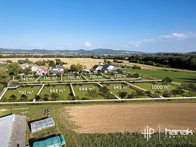 Prodej  stavebního pozemku 730 m²