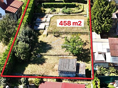 Prodej  stavebního pozemku 458 m²