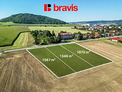 Prodej  stavebního pozemku 1 870 m²