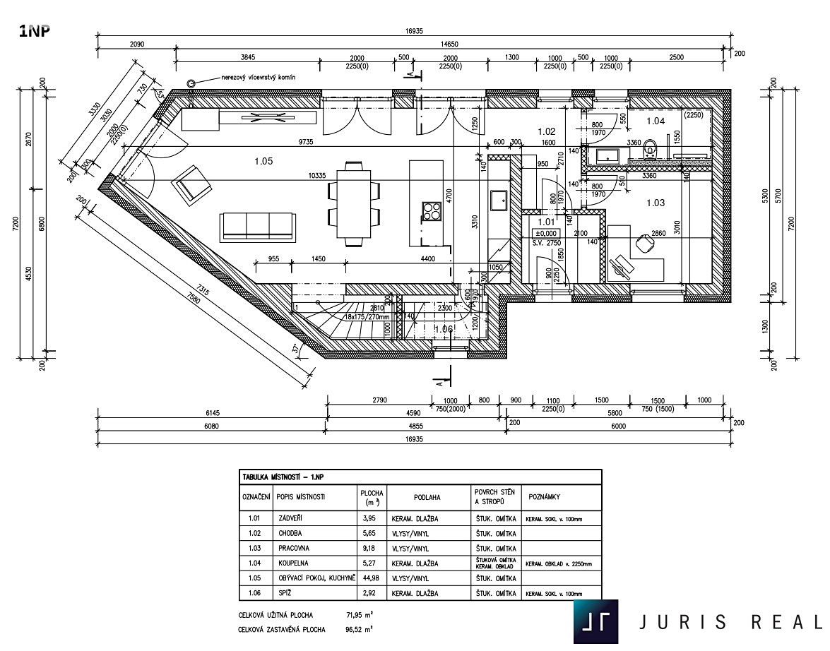 Prodej  rodinného domu 137 m², pozemek 900 m² – pohled 3
