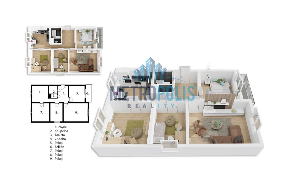 Prodej bytu 4+1 75 m² – fotografie 3