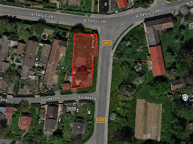 Prodej stavebního pozemku 900 m², Chvaletice – náhled fotky 2