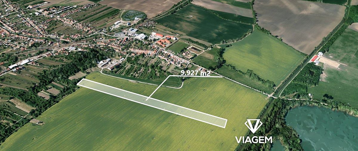Prodej pole 9927 m², Moravská Nová Ves – fotka 1 z 3