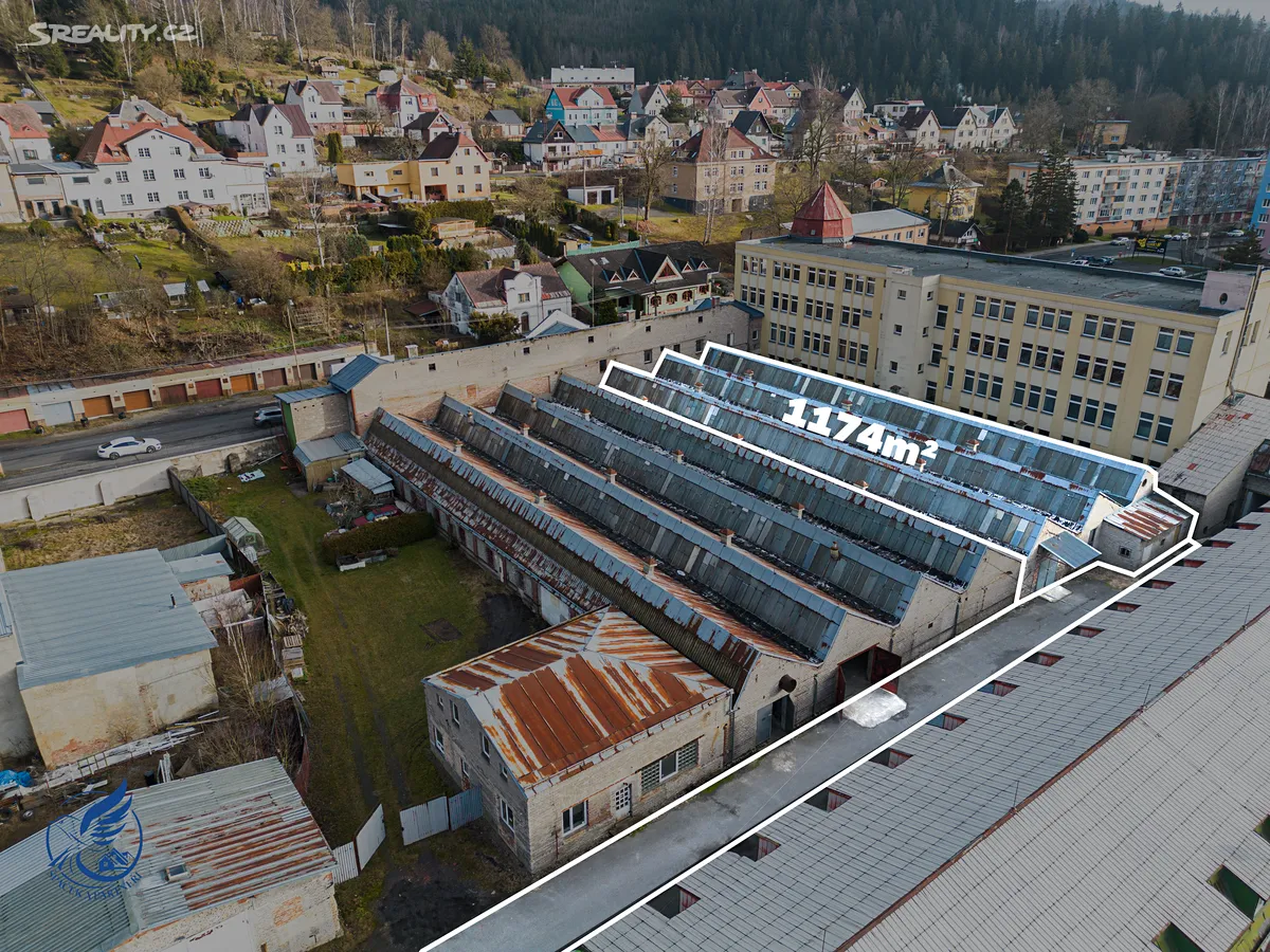 Prodej skladového prostoru 1174 m², Kraslice