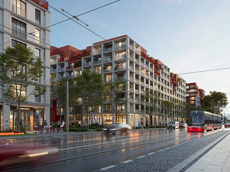 Byt 2+kk, 1.NP, č. 102, 40 m², Praha 5, Smíchov, Pecháčkova