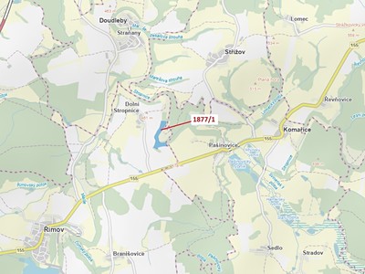 Dražba  lesa 49 760 m²