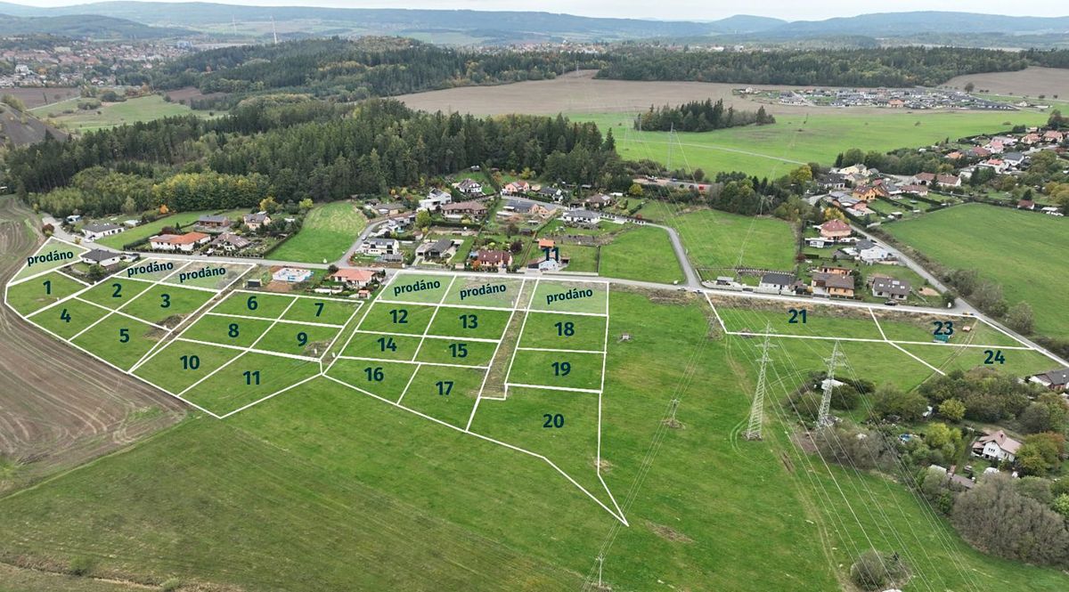 Prodej stavebního pozemku 983 m²