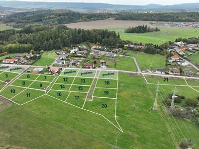 Prodej stavebního pozemku 983 m²