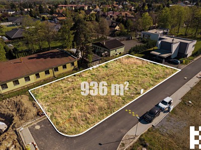 Prodej  stavebního pozemku 936 m²