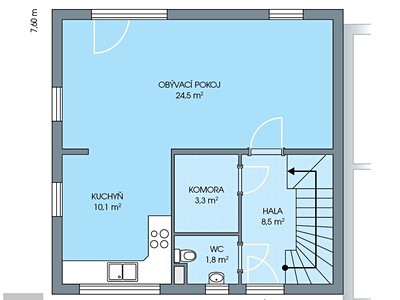 Prodej  rodinného domu 97 m², pozemek 528 m² — photo 5