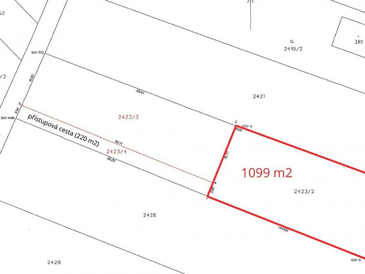 Prodej pozemku, 1 099 m² (4 z 12)