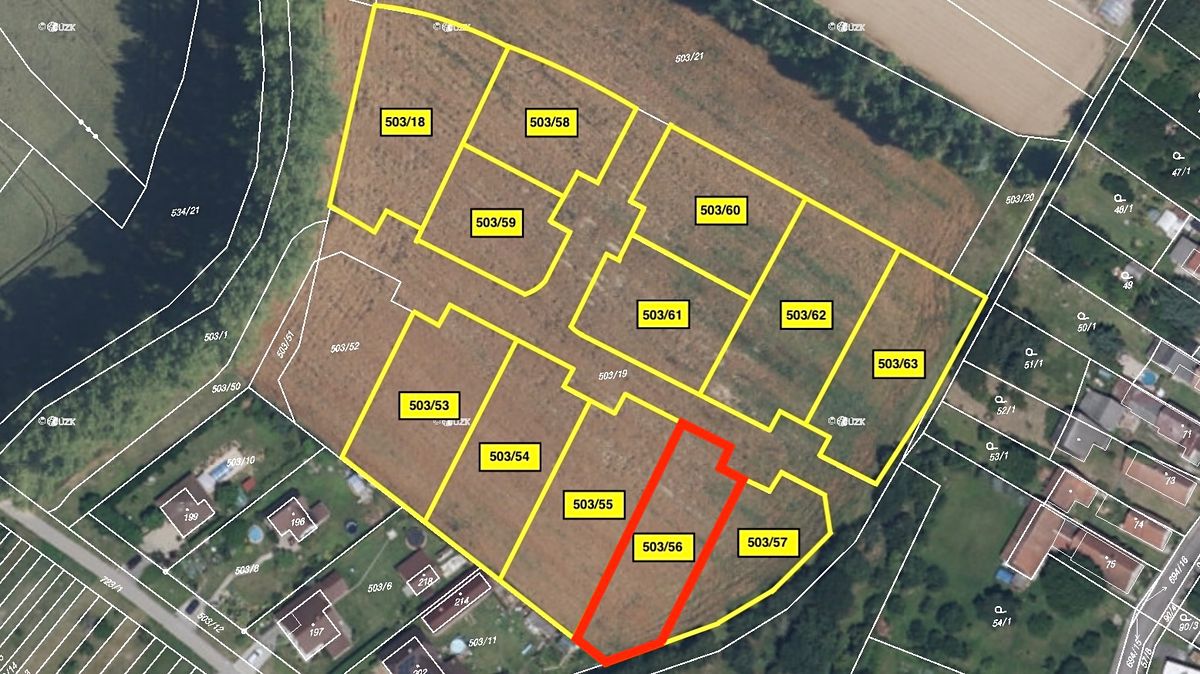 Prodej stavebního pozemku 1131 m² – fotografie 2