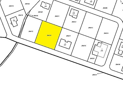 Prodej  stavebního pozemku 1 249 m²