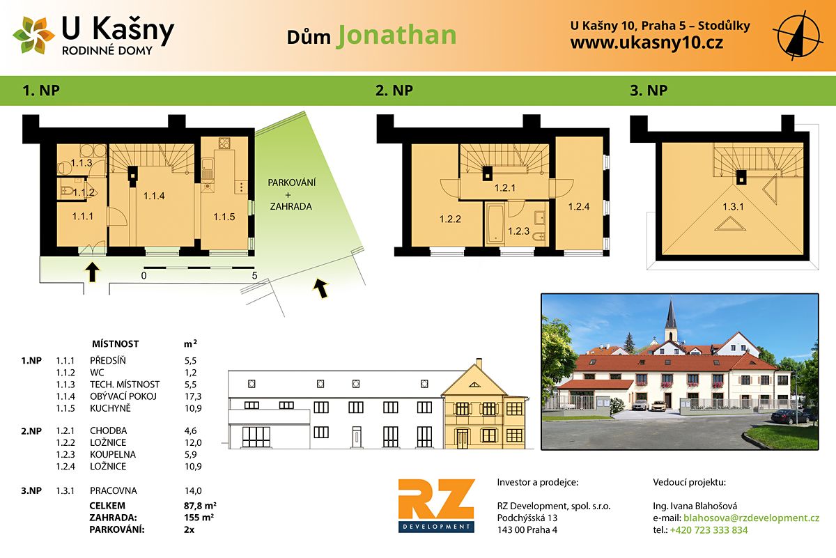 Prodej rodinného domu 88 m², pozemek 240 m² – fotografie 2
