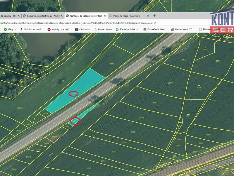 Prodej pole 11315 m², Veselí nad Lužnicí – náhled fotky 3