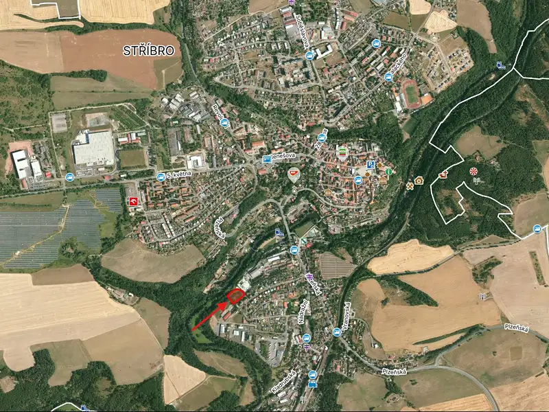 Prodej stavebního pozemku 6047 m², Stříbro – náhled fotky 3