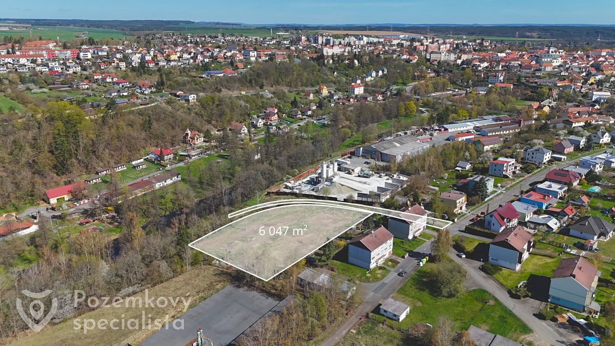 Prodej stavebního pozemku 6047 m²