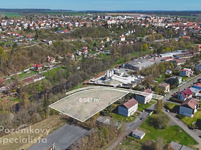 Prodej  stavebního pozemku 6 047 m²