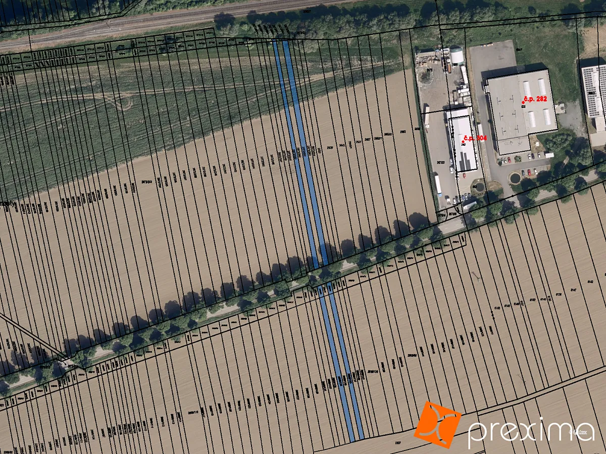 Prodej podílu 45/2160 pole 50 m²