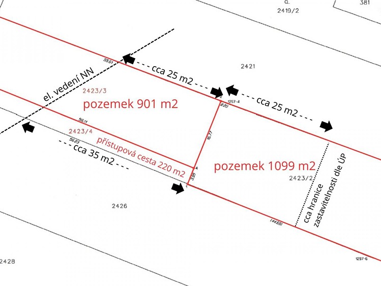 Prodej pozemku, 901 m² (4 z 12)