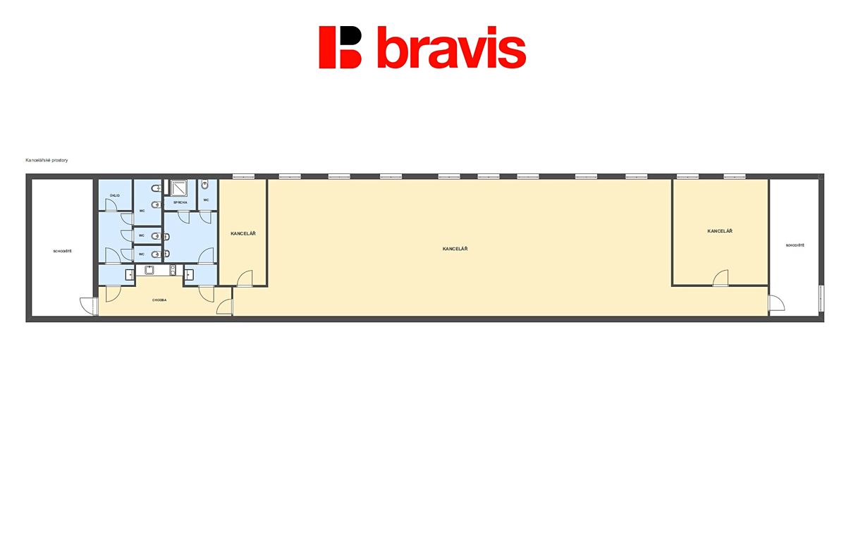 Pronájem kanceláře 257 m² – fotografie 3