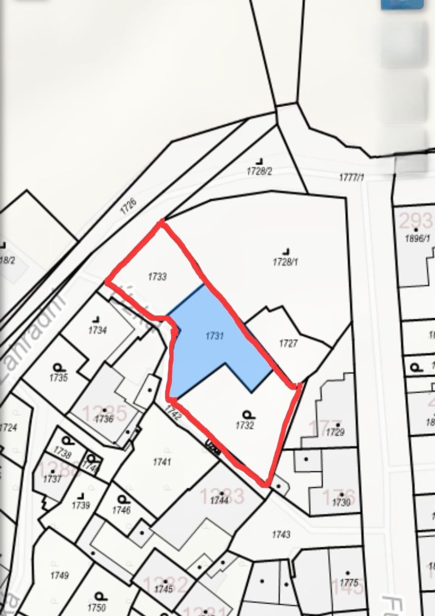 Prodej stavebního pozemku 996 m²