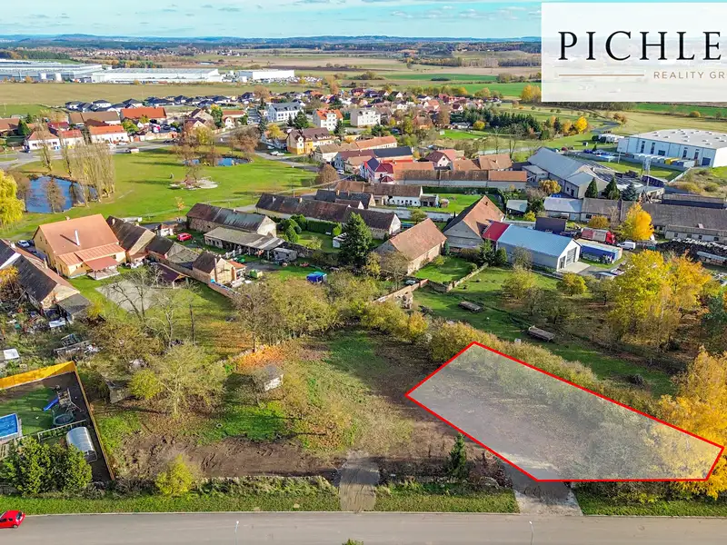 Prodej stavebního pozemku 696 m², Úherce – náhled fotky 3