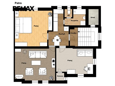 Prodej podílu 1/2  vícegeneračního domu 255 m², pozemek 1 224 m² — photo 3