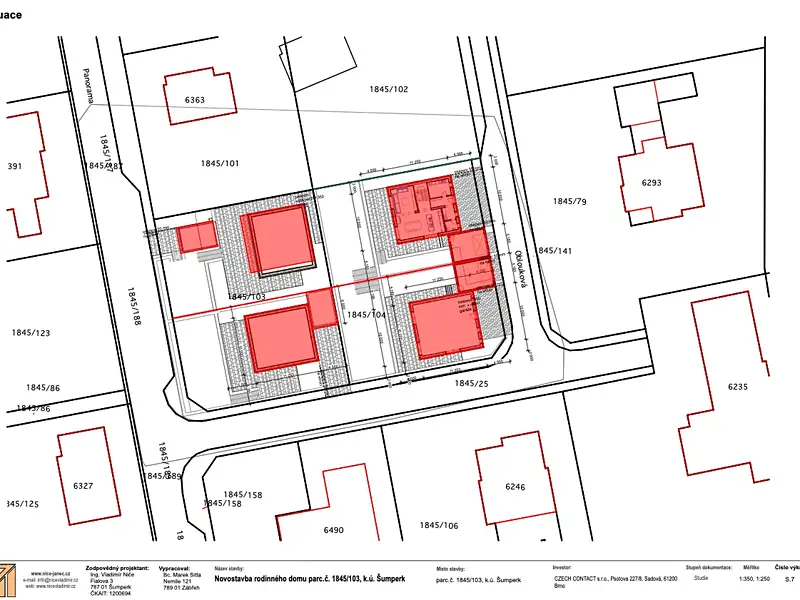 Prodej stavebního pozemku 500 m², Šumperk – náhled fotky 1
