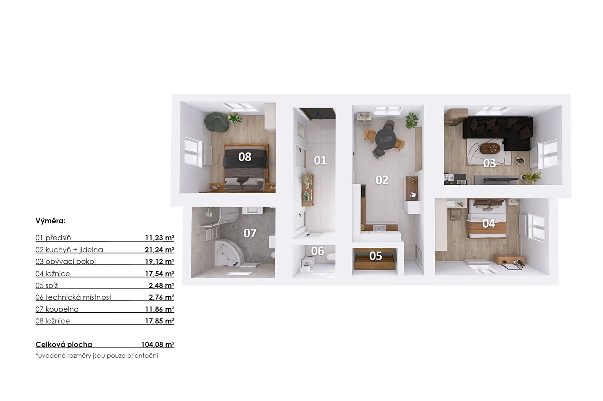 Prodej zemědělské usedlosti 105 m², pozemek 33224 m² – pohled 2