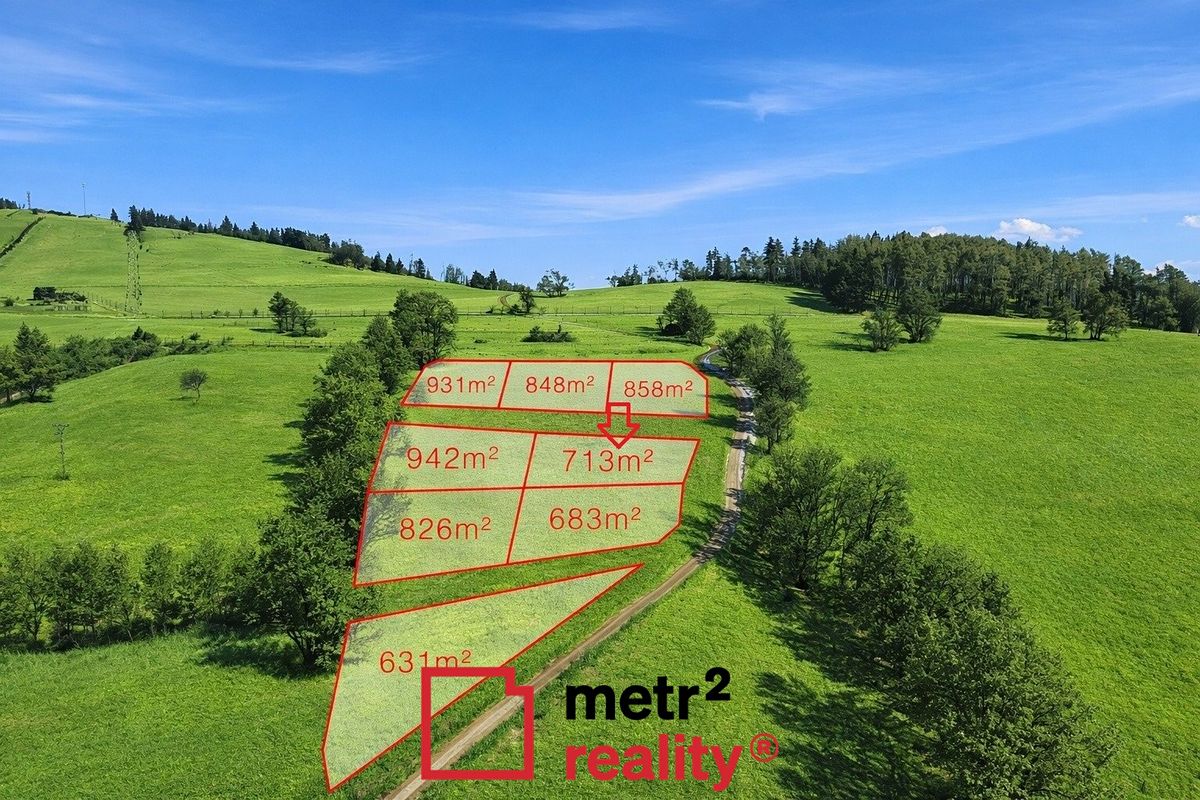 Prodej stavebního pozemku 713 m²