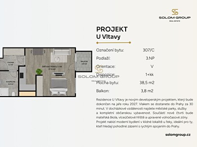 Prodej bytu 2+kk 42 m² — photo 5